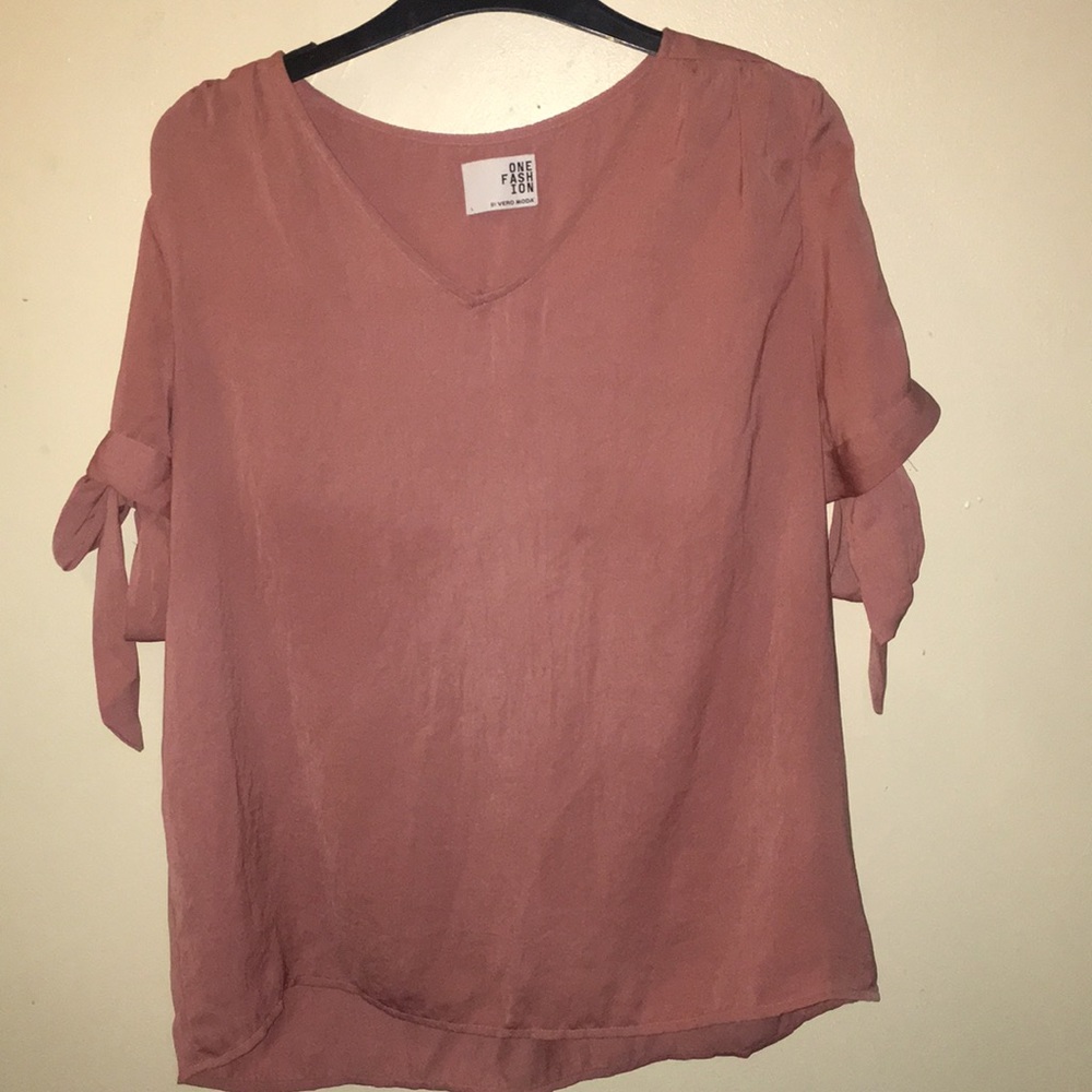 Satin top